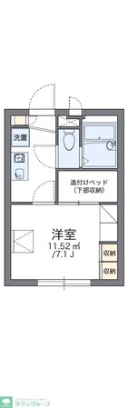 レオパレスカトルセゾン戸田公園の物件間取画像